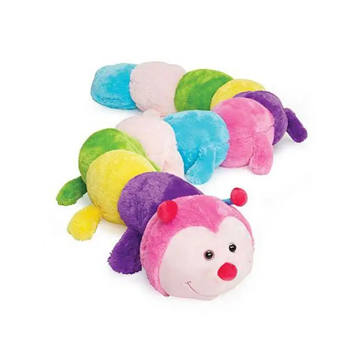 large caterpillar plush toy