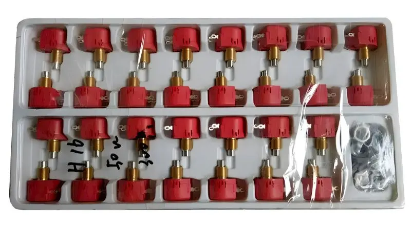 WX118 Red 23mm 49mm shaft linear 1k 2k 5k 10k 22k ohm 1w 5% Single Turn Wirewound Potentiometer