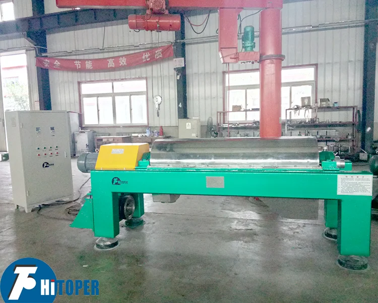 Soap Processing Machine of Sedimentation Type Horizontal Centrifuge