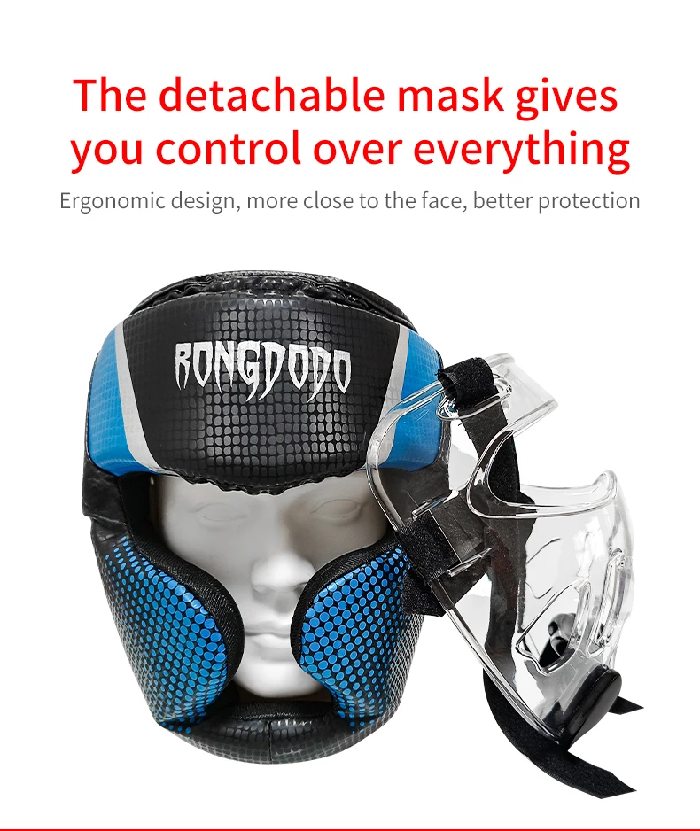 Custom Taekwondo Face Shield Martial Arts Taekwondo Karate Head Mask