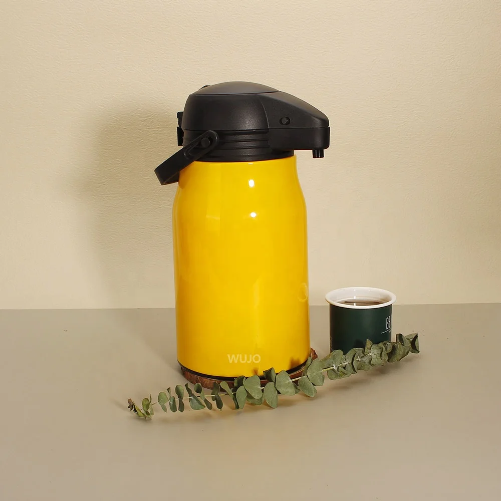 Yellow Pump Thermos 