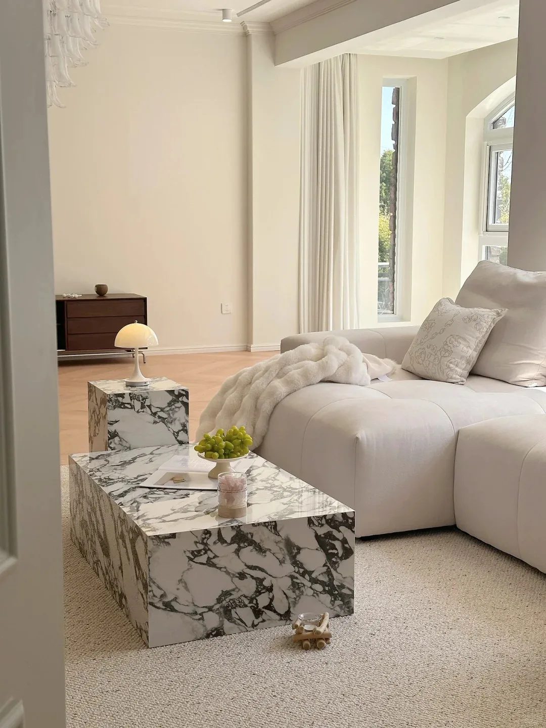 product paia stone luxury natural customized calacatta viola marble modern marble stone furniture low plinth coffee table living room-1