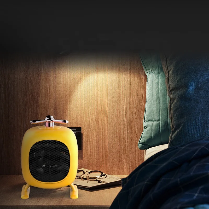 New Mini Home Heater Small Electric Heater Fast Warming Hot air Blower Household Power Saving Desktop Heater 6