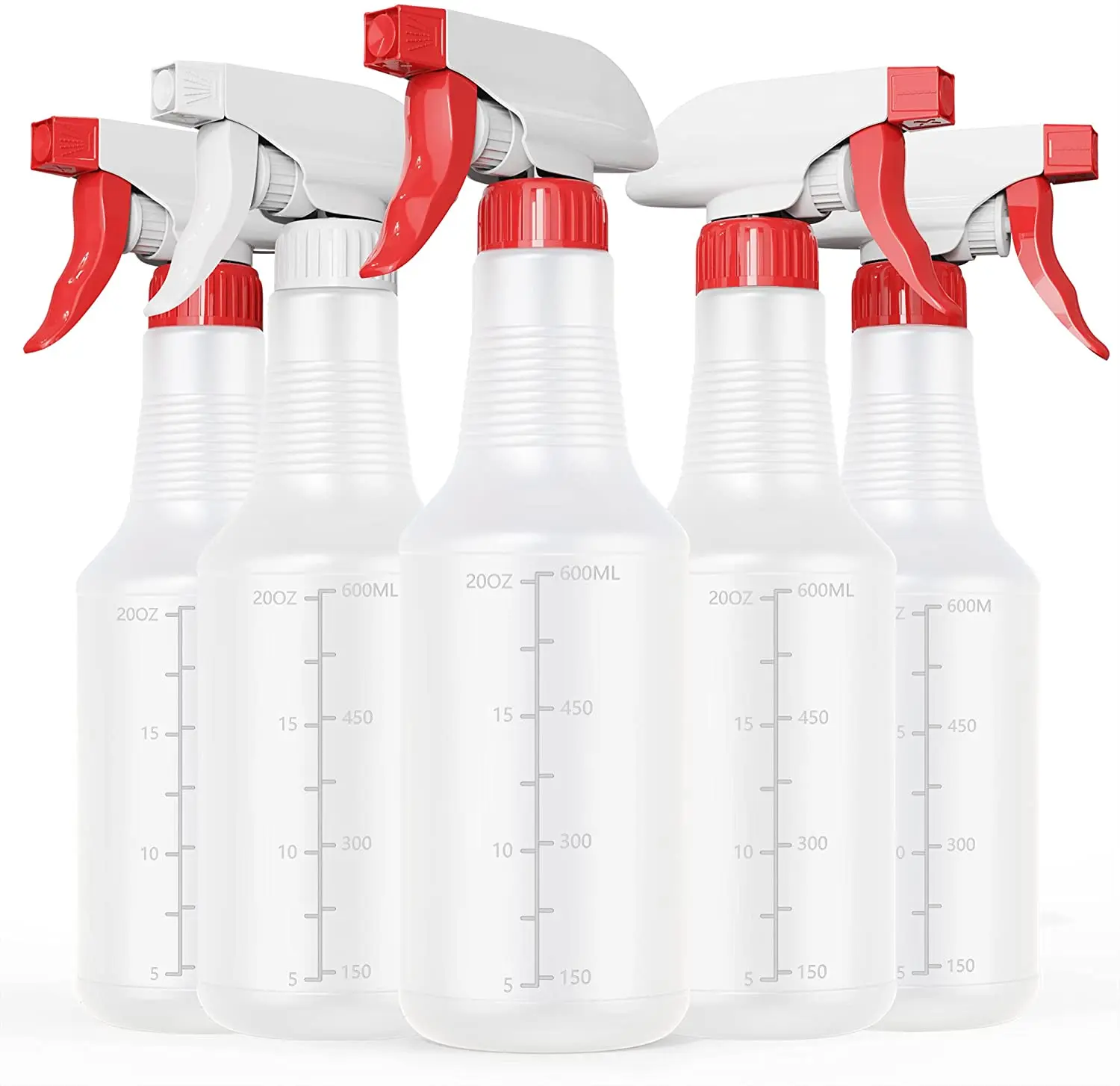 Plastic Trigger Spray Bottle 16 OZ Heavy Duty Chemical Resistant Sprayer