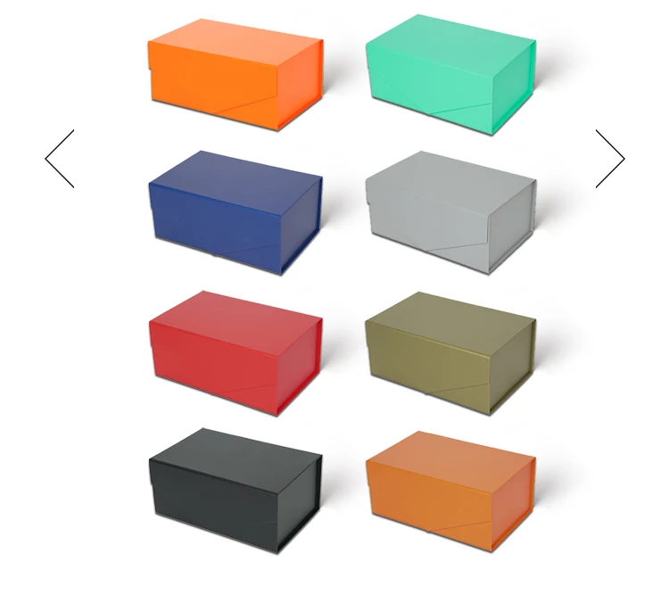 Luxury Gift Boxes | Lipack Foldable Folding Paper Cardboard Box Ribbon Closure Box With Paper Insert