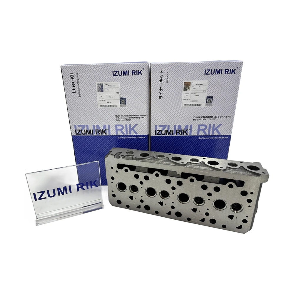 IZUMI RIK for Kubota D1100 D1101 D1102 D1105 Cylinder Head OEM Engine Parts