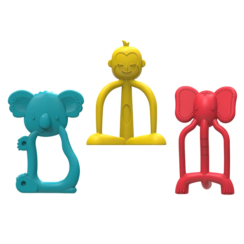 monkey baby teether