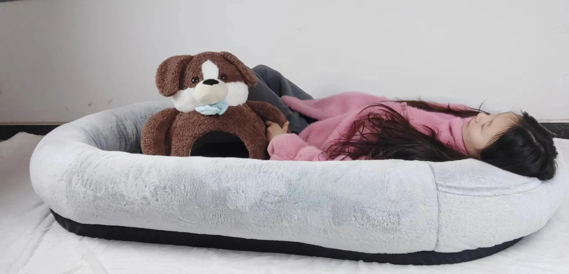 New Human Dog Bed 2023 Luxury Dog Bed For Large Dogs Plush Pet Beds Buy Human Dog Bed Dog Bed