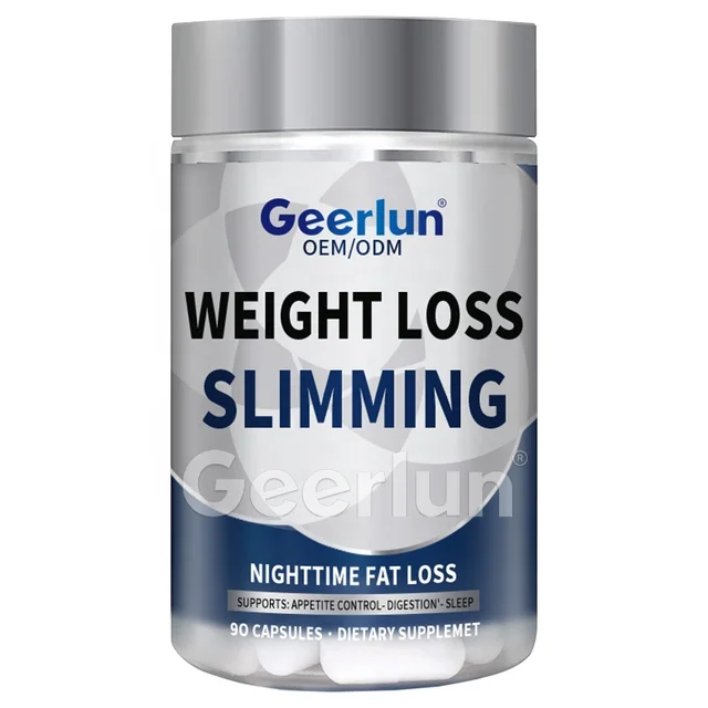 Factory Best Nighttime Fat Burning Capsule Appetite Control Suppressant Suppress Weight Loss Slimming Capsules with Probiotic