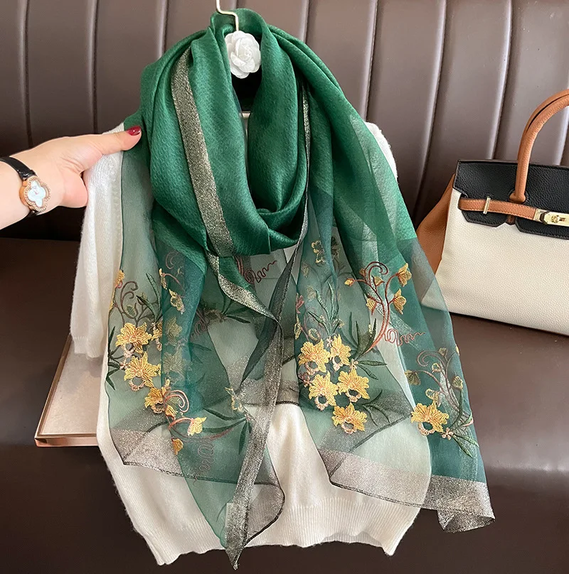 Cashmere and Silk Blend Large Scarf Shawl, Cashmere Silk Wrap Shawl Scarves, Wholesale Cashmere and Silk Wrap Scarf Shawl