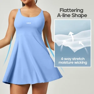 New Style High Quality Outdoor Gym Fitness Apparel Women Golf Tennis Skirt Set Women's Fitness Tennis Wear for Girl