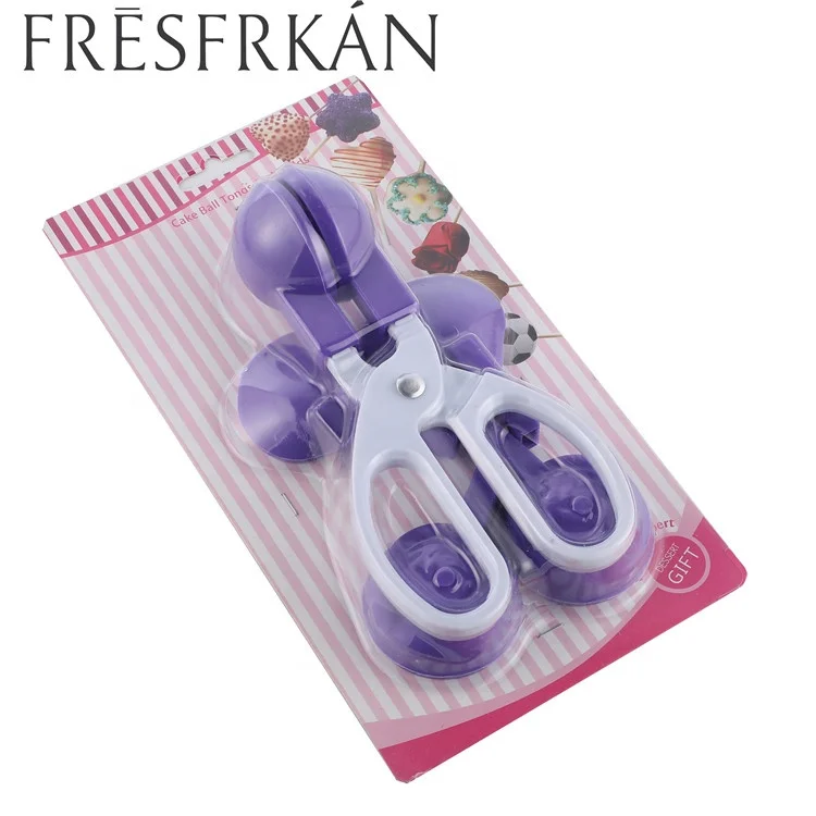 Biaking Tools OEM DIY 3D Fondant Tools Cake Decorating Cake Tools Fondant Cake Cream Ball Molds Scissors