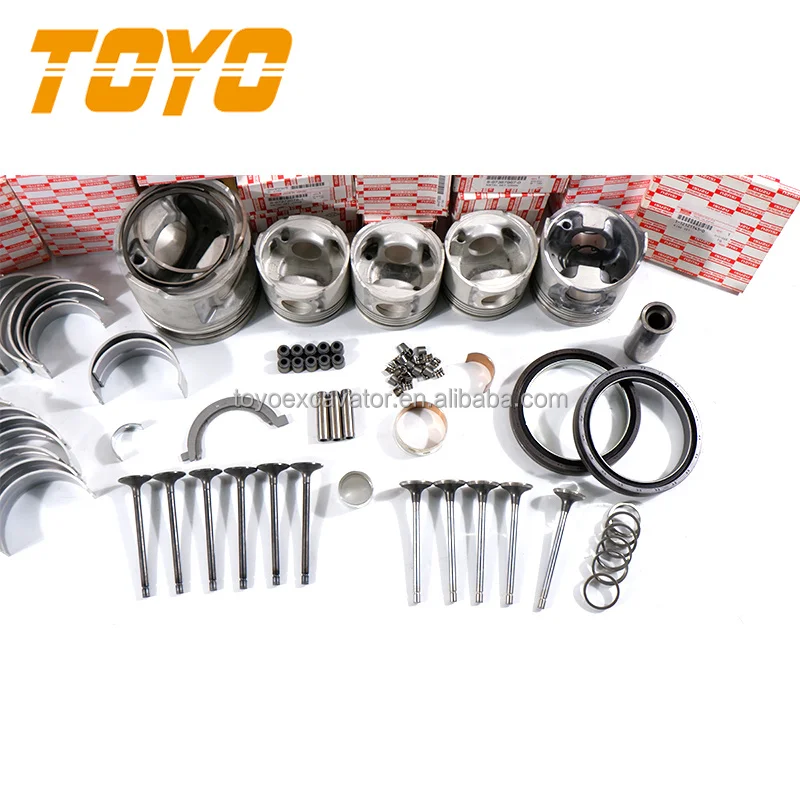 Engine Spare Parts 4JJ1 4JB1 4JG1 4JG2 4HK1 4BG16BG1 6BG1T 6BD1 6HK1 Engine Liner Kit for ISUZU Parts