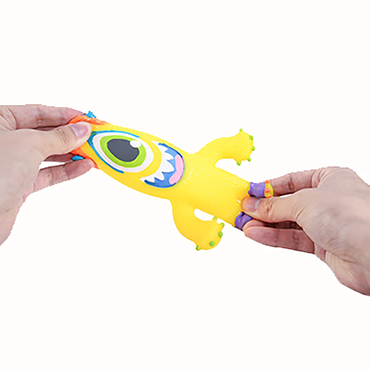 High Quality Custom Patent Reserved Squishy Big Eyes Monster Fidget Elastic Toys Squeeze Toys for and