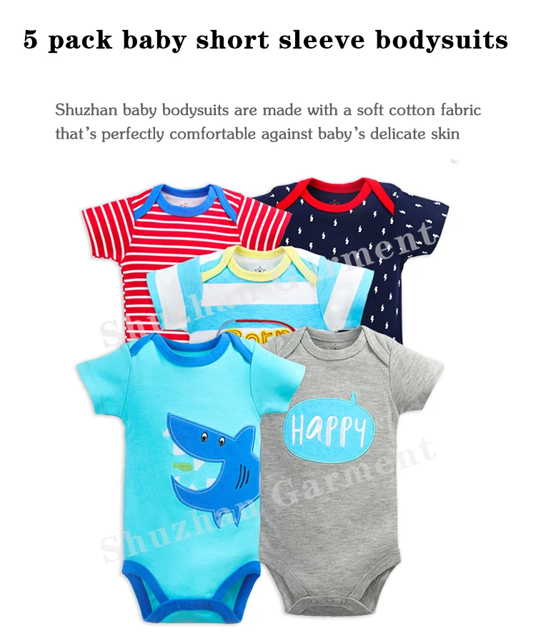 baby short sleeve romper