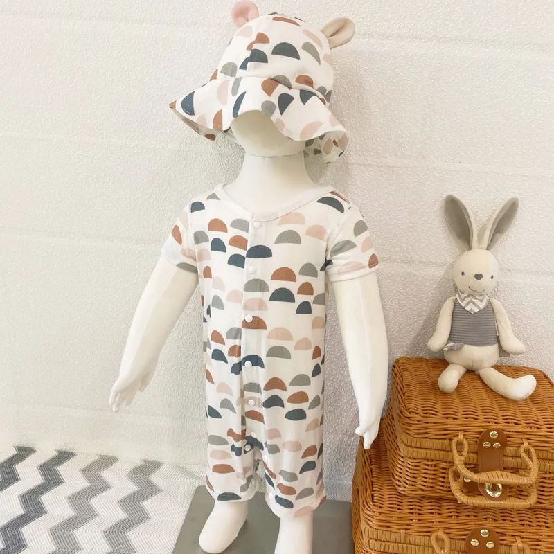 Ropa de bebé de fibra de bambú 100%, mono de manga larga para