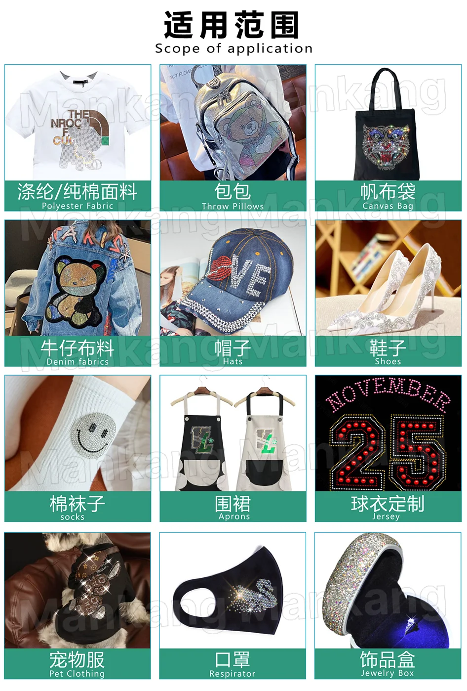 Custom Heat Transfers Logo Vinyl Clothing Labels Patches Sticker ...