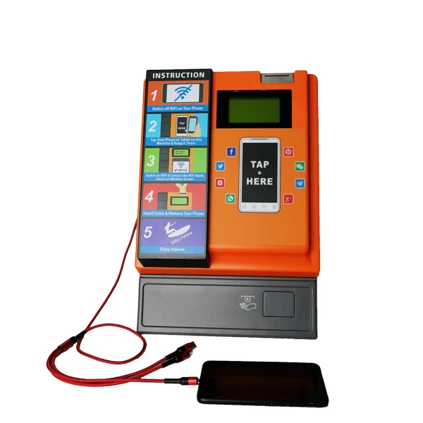
 WiFia202, работающий от монет, 24 часа самообслуживания, компьютерное оборудование, автоматический торговый автомат с Wi-Fi  WiFia202 Coin Operated 24 Hours Self-Service Computer Hardware Automatic WiFi Vending Machine