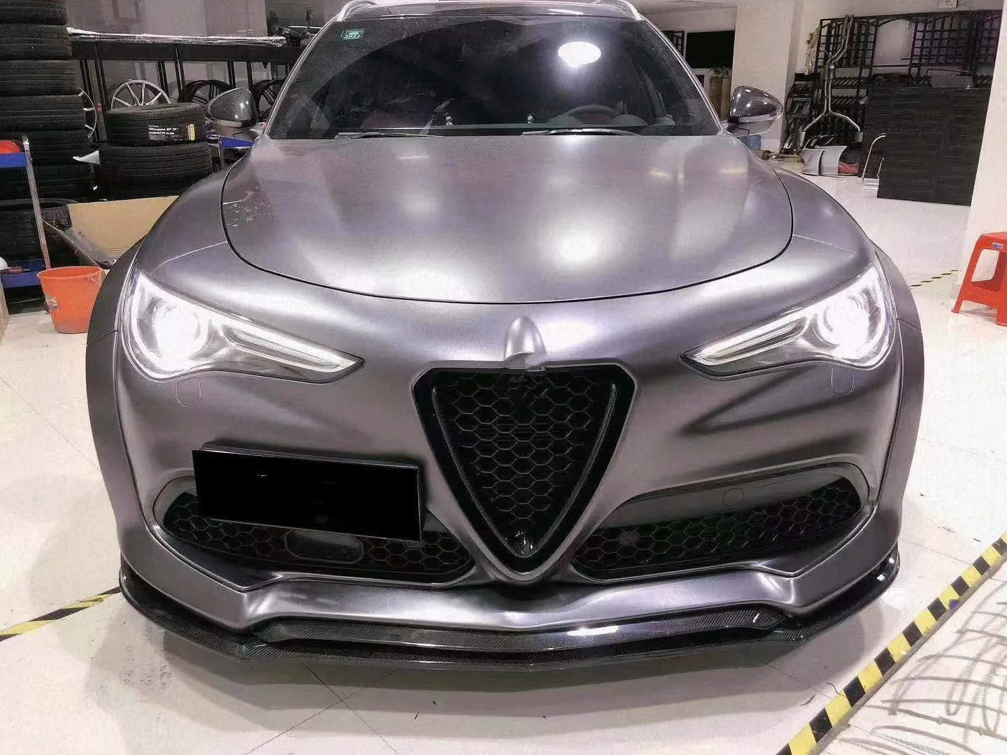 New Product Carbon Fiber For Alfa Romeo Stelvio Stelvio Wide Bodyki