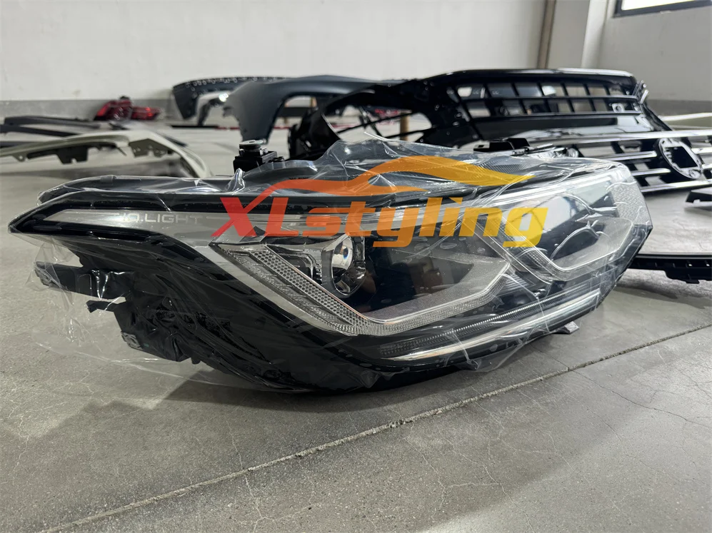 XLstyling Car Conversion Upgrade Facelift Front Rear Bumper Retrofit 2021 R Bodykit for VW Tiguan 2017 Old to New Body Kit