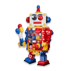 EPT Funky Deformation Cartoon Model Assemble Robot Building Block Toy for Child Engineering Learning