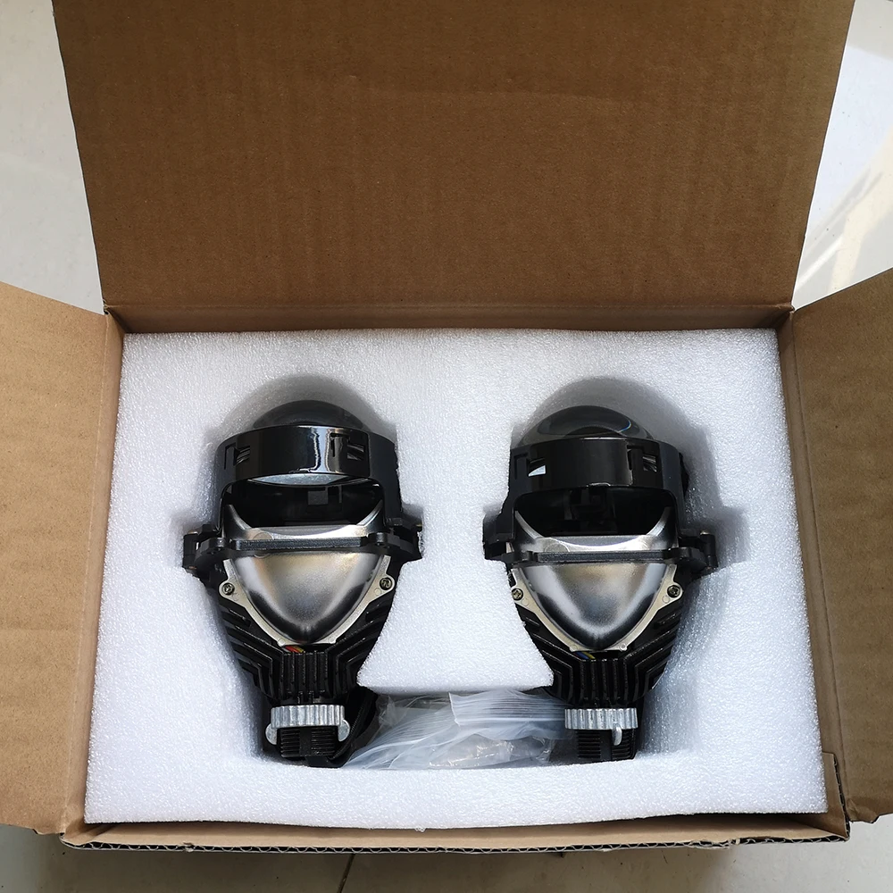 Dmex E7 2.5 3.0 Inch Bi Led Projector Lens Car Headlights With Led