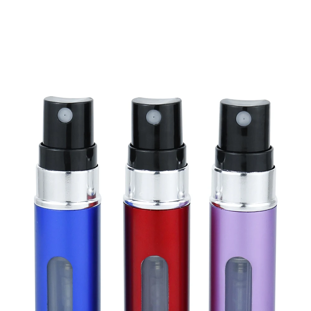 5ml 6ml 8ml 10ml Portable Mini Refillable Aluminum Empty Atomizer Spray Perfume Bottle