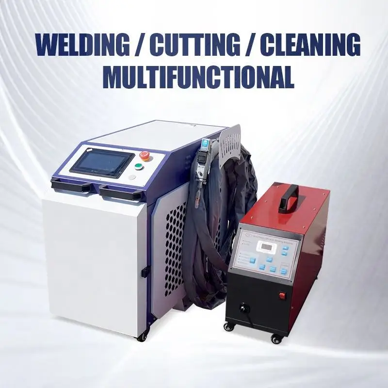 New 1000W to 3000W Fiber Laser Cleaning Machine Efficiently Removes Rust and Paint