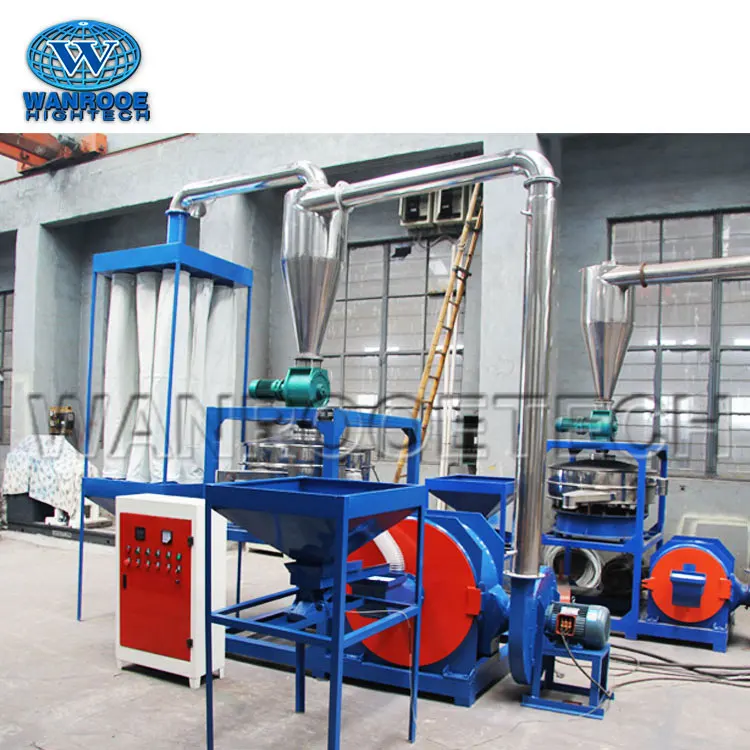 Waste PCB Board Electronics Circuit Board Metal Powder Pulverizer Machine