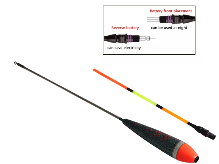 New 3 Mesh Luminous Fishing Float With Br425 Battery Fishing Float Carp Fishing Accessories