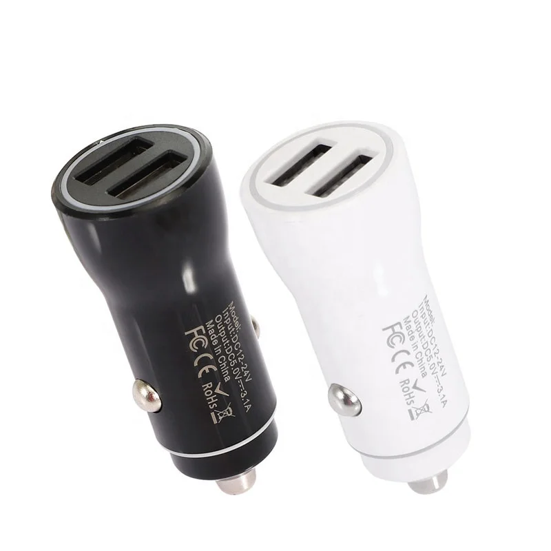 Cantell Qc3.0 Car Charging Accessories Dual Usb Car Charger Adapter 2