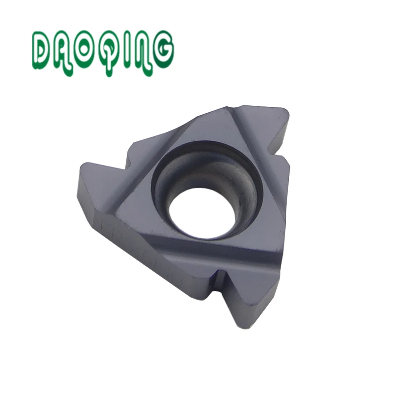 Daoqin Internal NPT 60 Threading Insert CNC Carbide Cutting Tool  Thread Turning Inserts Carbide Threading Inserts