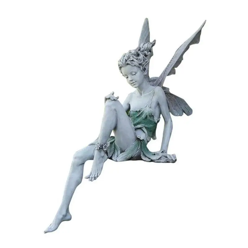 
Статуи сказочного сада на заказ, статуэтки, скульптуры, украшения для домика с грибами, ремесло из смолы, ручная работа 