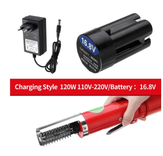 thumbnail interactive-video image 1 of Cordless Electric Fish Scaler - Powerful Fish Scraper & Cleaner Remover With 2 Batteries 1 of 4