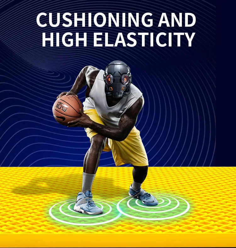 Antislip Diy Your Backyard Court 20'x20' Outdoor Interlocking