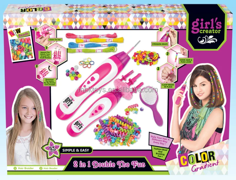 Girls Creator - 2in1 Double The Fun Braiding Kit