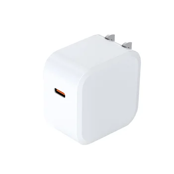 PD20W Wall Charger Type C GaN Fast Charging Travel Power Supply Block for iphone 15 Pro Max/Plus XS/XR/X Watch Series 8/7