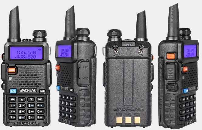 Baofeng Uv 5r Cb Rad 27mhz Walkei Talkei 28 Channels 50 CTCSS and 104 DCS Walkie Talkie Radio