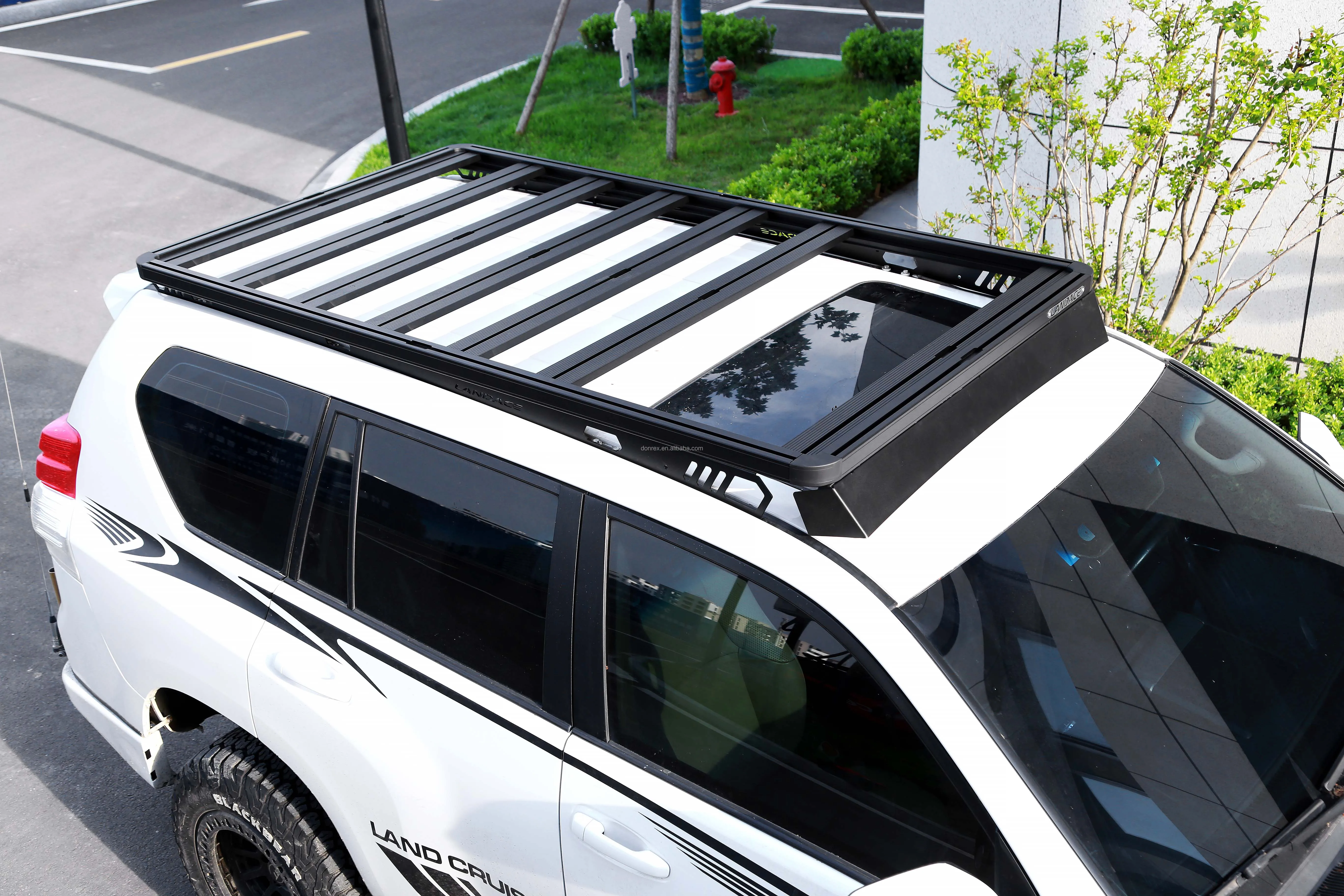 Universal Aluminum Alloy Luggage Carrier Roof Rack 4x4 Car Roof Racks ...