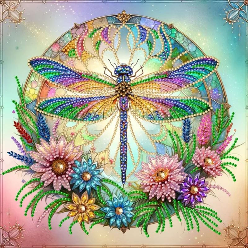 Yeesam Art - Kit per pittura a mosaico 5D, 30 x 30 cm, con cristalli fai da te e strass per pittura a punto croce