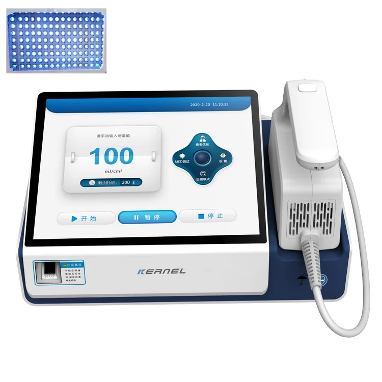 Professional Kernel UVB Phototherapy LED UVB Phototherapy Nb-uvb 308nm Intensive Led Light Phototherapy for Psoriasis