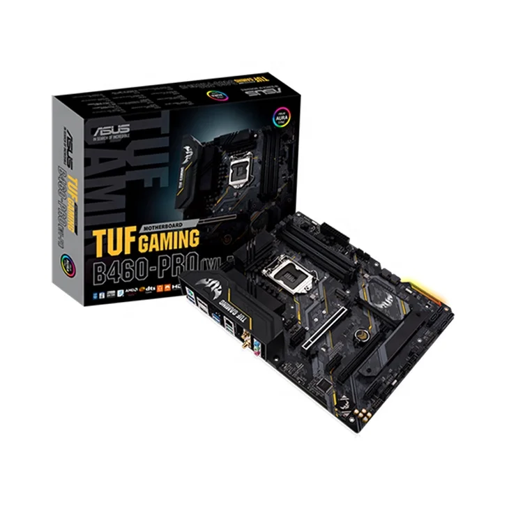 ASUS TUF Gaming B460-PRO Wi-Fi Motherboard, Supports Intel 10th