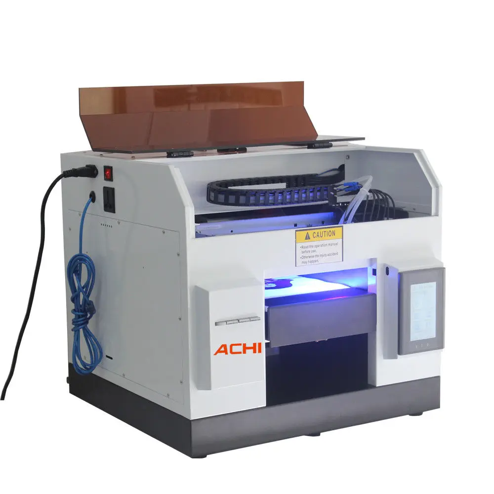 1440Dpi Desktop Uv Printer With Cmyk White Colors