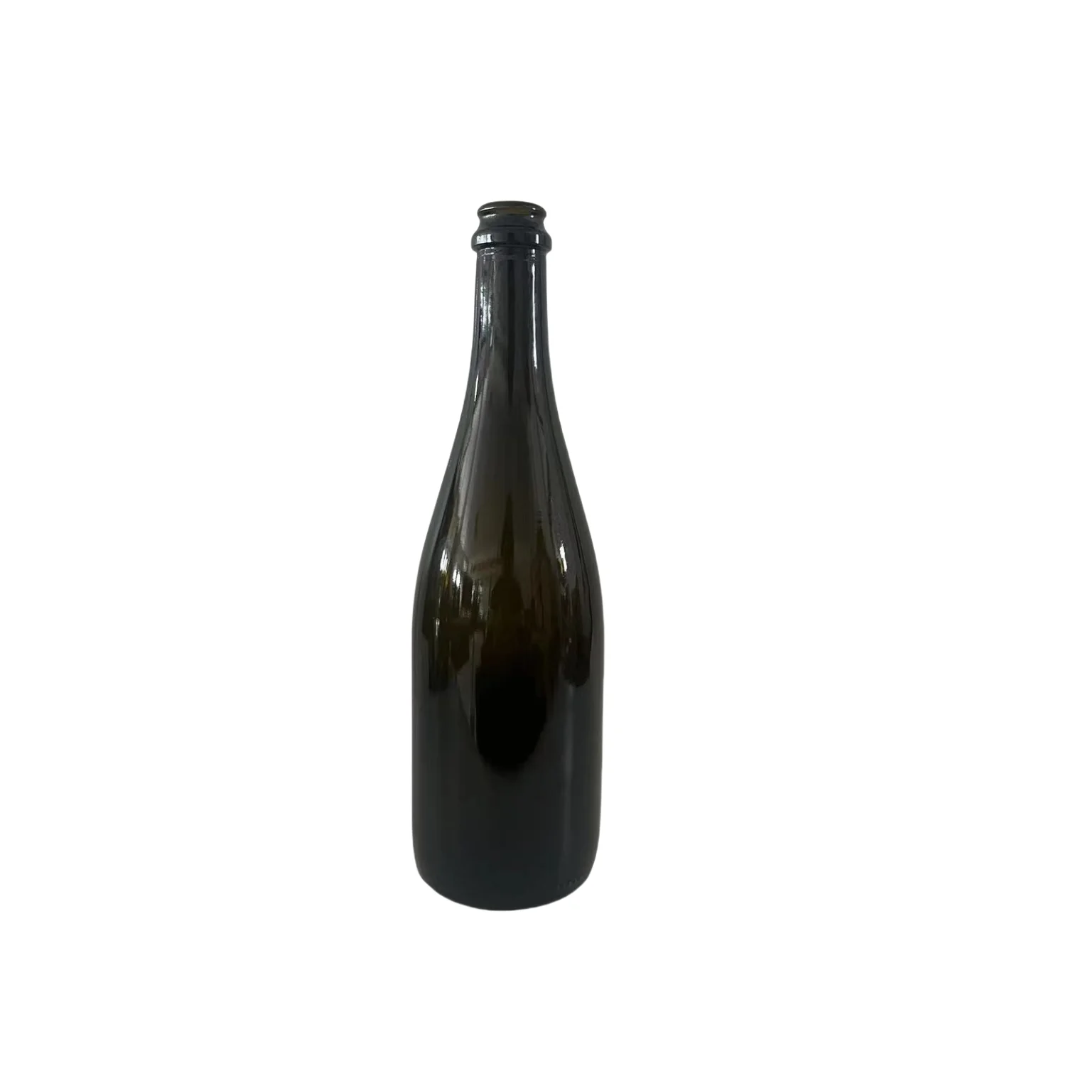 Custom Empty Mini Small 187 375 750 Ml Burgundy Cork Neck Cheap Champagne Wine Glass Bottles