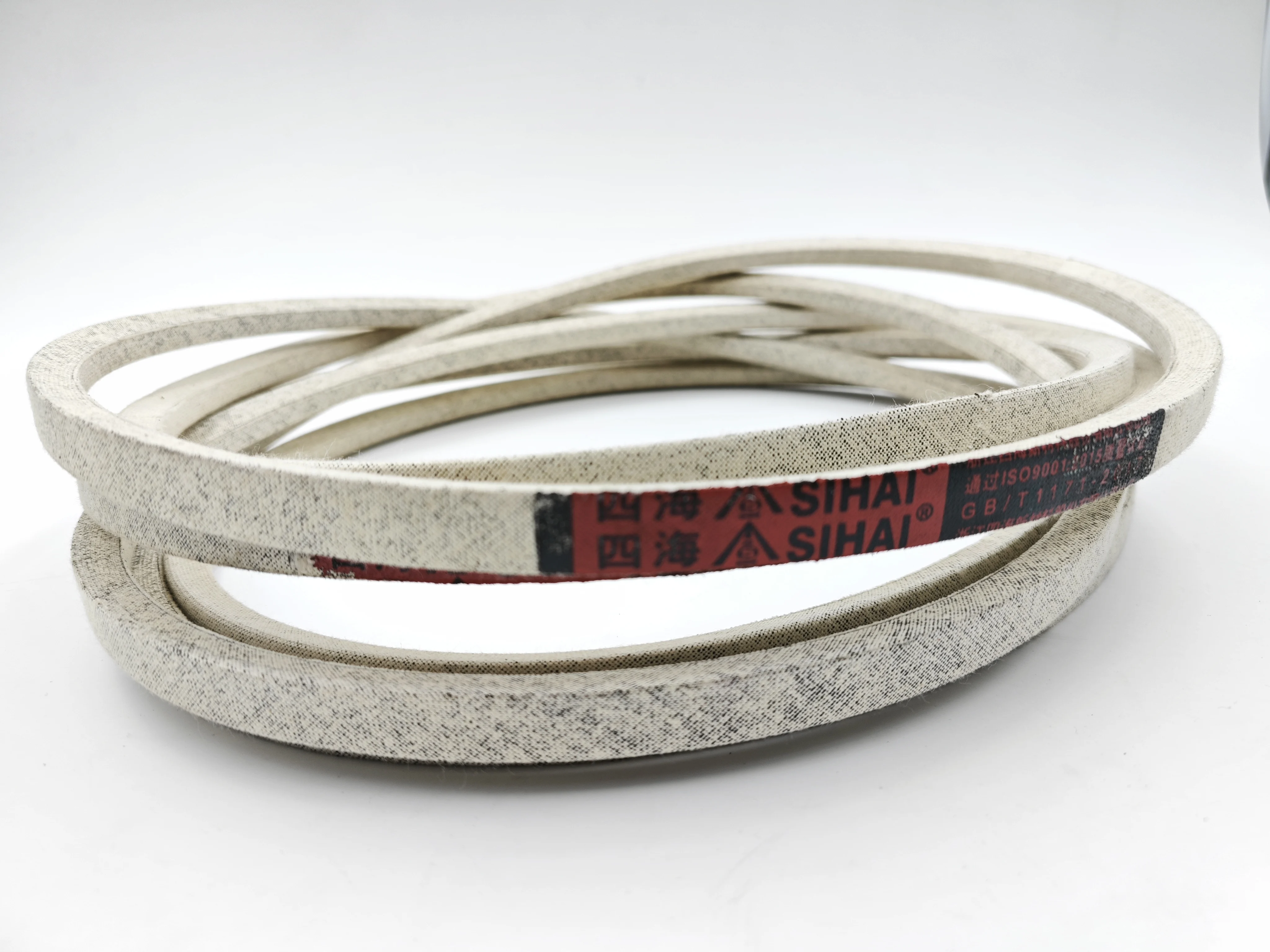 Highly Flexible Rubber V-Belt Lawn Mower Transmission Belts OEM Customizable for Compact Layouts manufacture