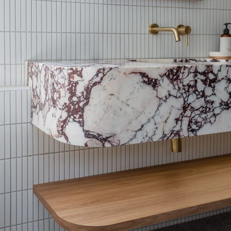 2025 luxury italian calacatta viola marble modern design polished surface villa kitchen countertops-5