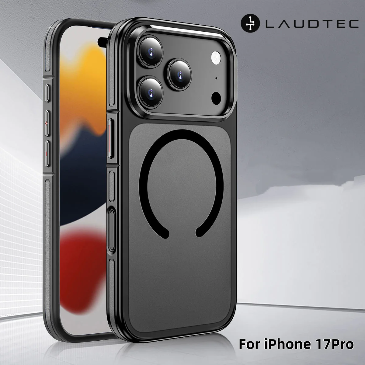 Diseño magnético resistente a huellas para iPhone 17 Air, a prueba de golpes y resistente al agua, funda para iPhone 16 Pro Max OEM/ODM/Marca Privada