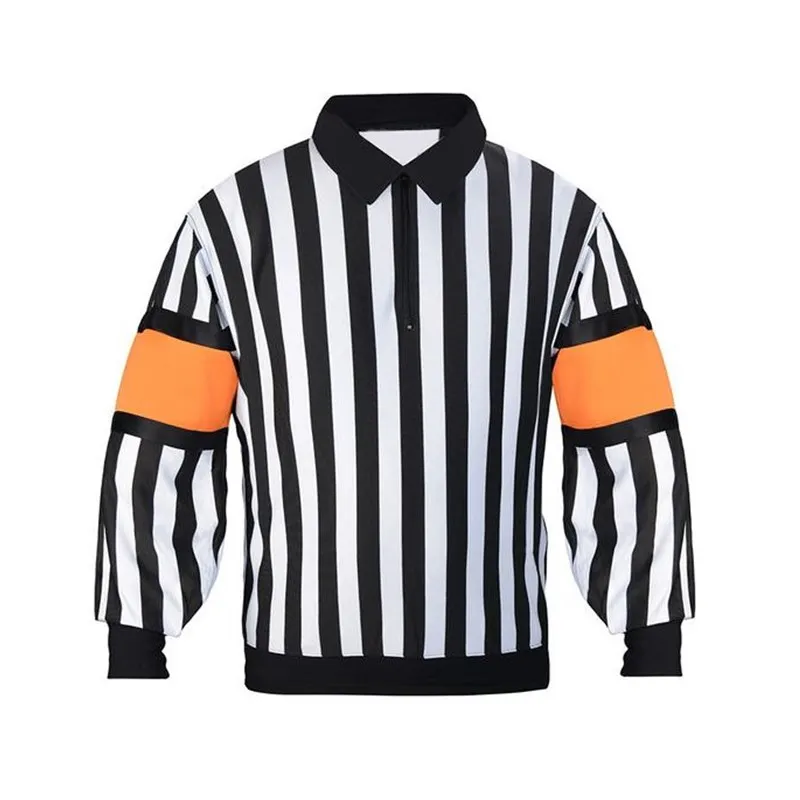 100 Polyester Custom Referee Ice Hockey Jersey Buy Referee Hockey