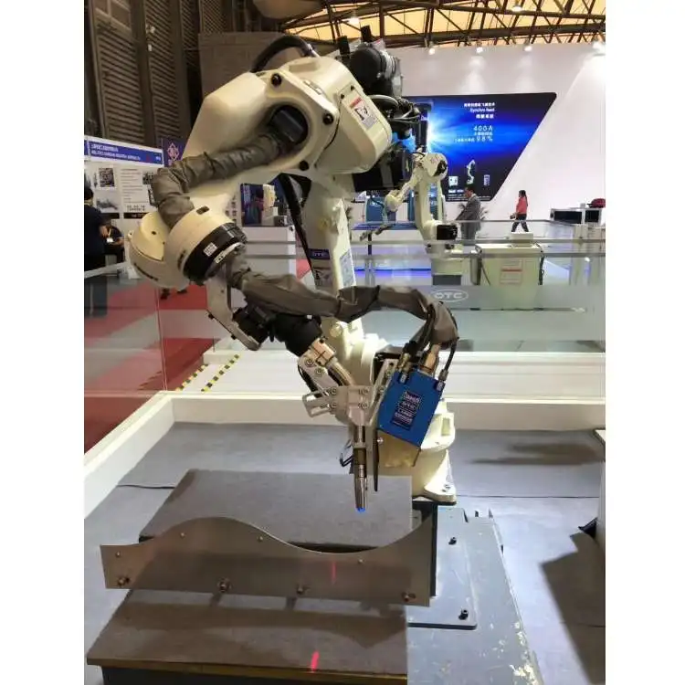 6 Axis Welding Robot Arm Machine OTC FD-B6 With CNGBS Welding Positioner Torch Welder for Robotic Welding Solutions