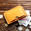 Yellow brown-harley vegetable tanned leather